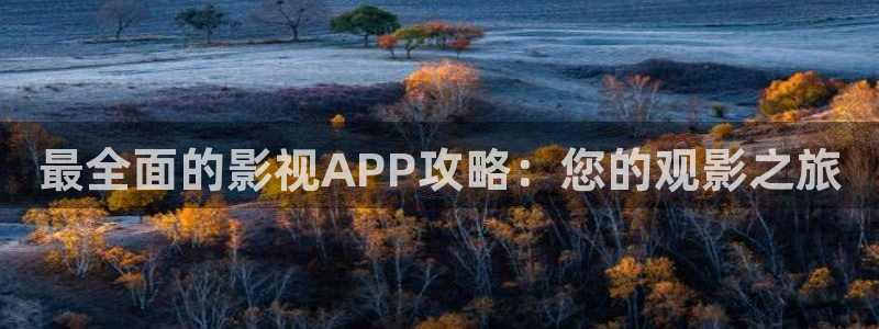 天狼麻豆影院：最全面的影视APP攻略：您的观影之旅