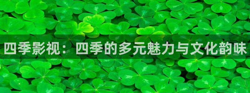 欧美高清麻豆：四季影视：四季的多元魅力与文化韵味